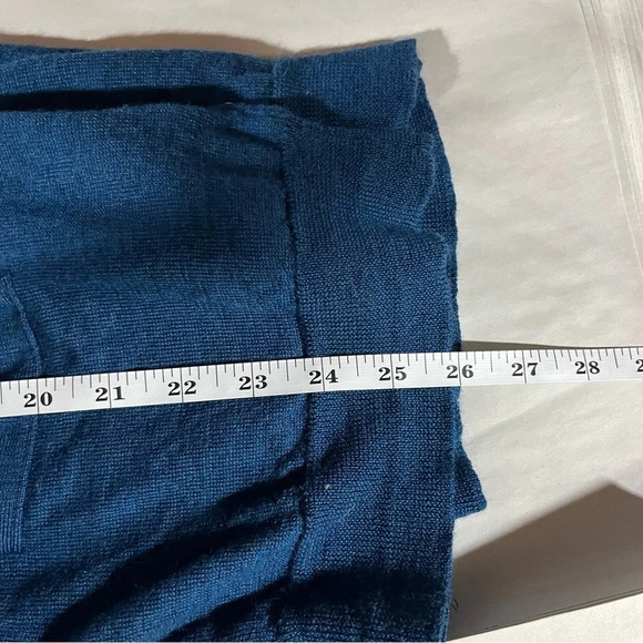 KIRKLAND SIGNATURE ~ 100% Extra Fine Merino Wool Button Down Cardigan w/ Pockets - Picture 10 of 10